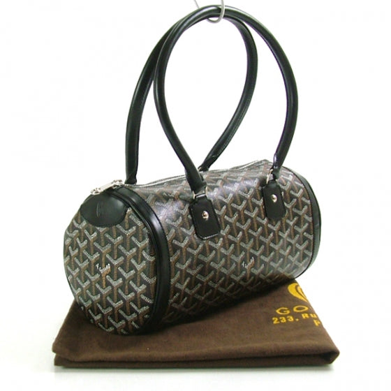 Goyard Goyardine Amakios PM Bowler Tote Black 3 of 9