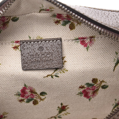 Gucci GG Supreme Monogram Web Neo Vintage Shoulder Bag Beige New Acero Crop 6 of 11