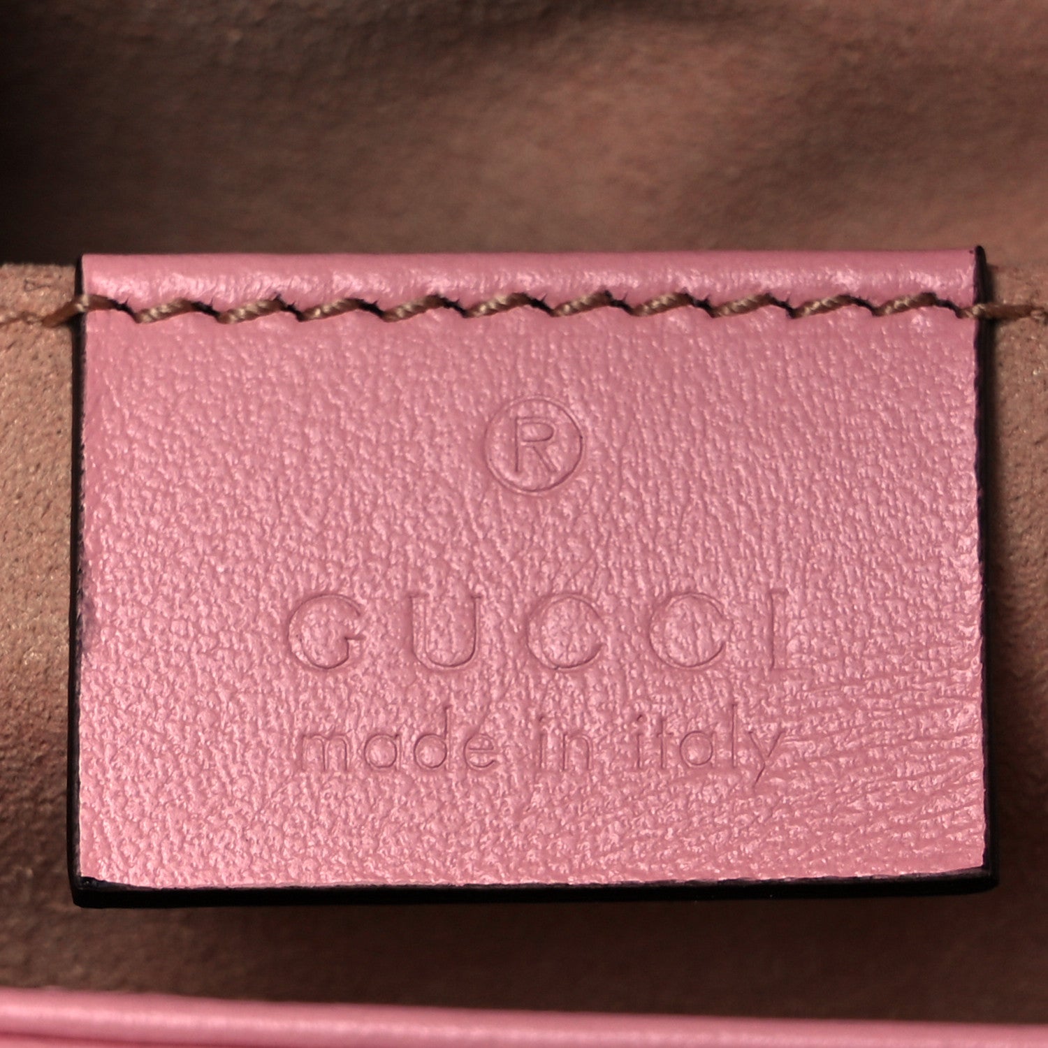 Gucci Calfskin Matelasse Mini GG Marmont Shoulder Bag Wild Rose 5 of 10