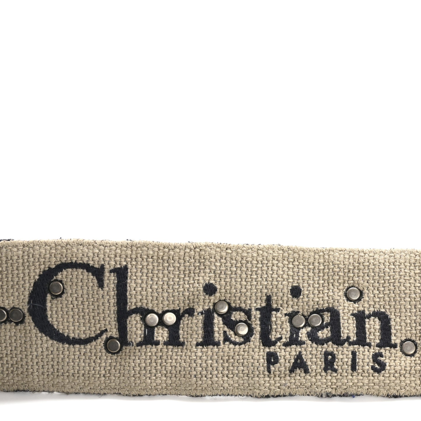 Oblique Studded Shoulder Strap Blue