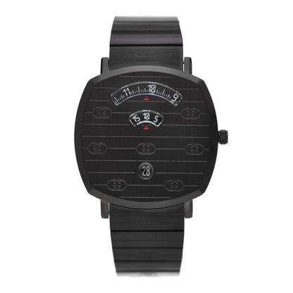 Gucci PVD Stainless Steel 38mm Grip Quartz Watch Black 1 of 4