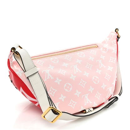 Louis Vuitton Monogram Giant Bumbag Rouge 3 of 8