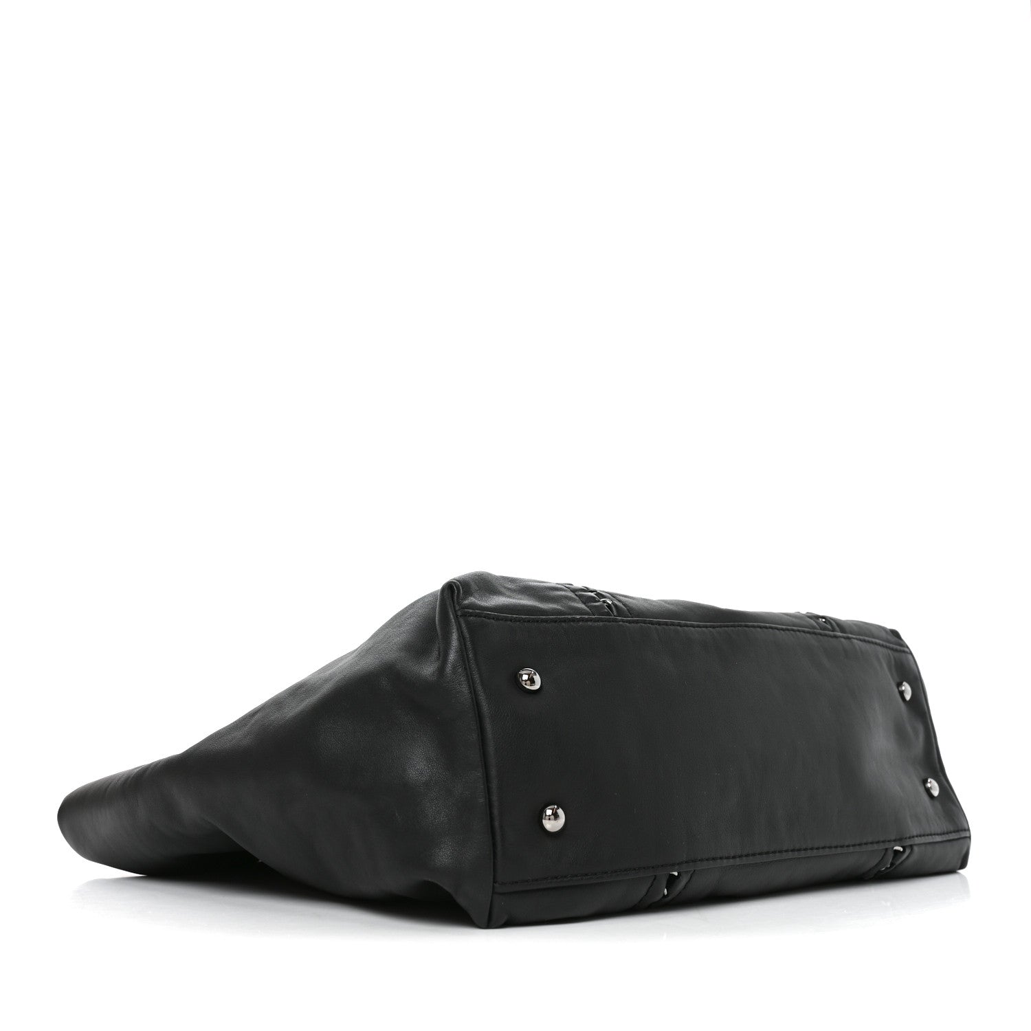 Chanel Smooth Calfskin Luxe Ligne Tote Black 3 of 10