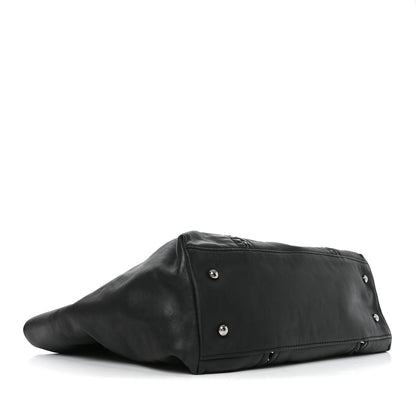 Chanel Smooth Calfskin Luxe Ligne Tote Black 3 of 10