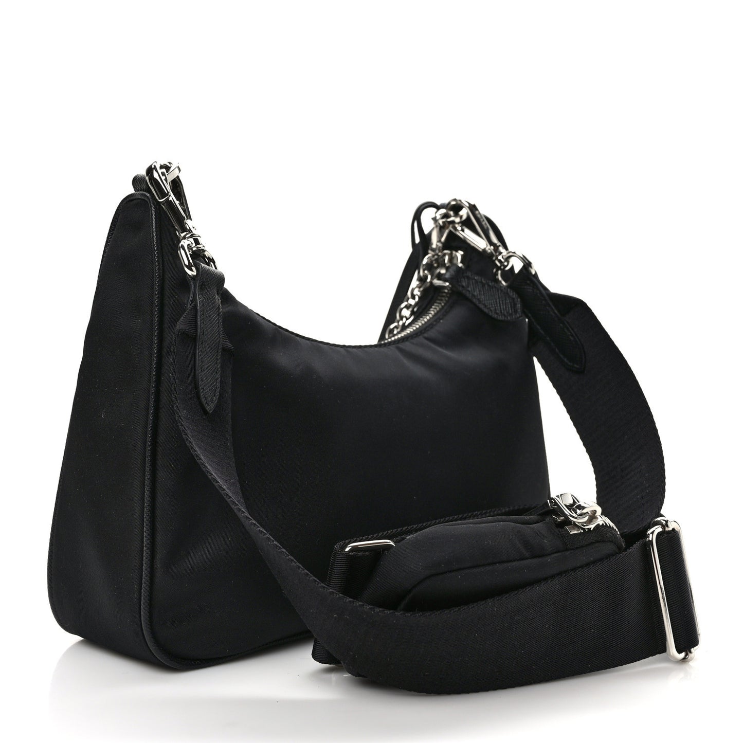 Nylon Re-Edition 2005 Shoulder Bag Black
