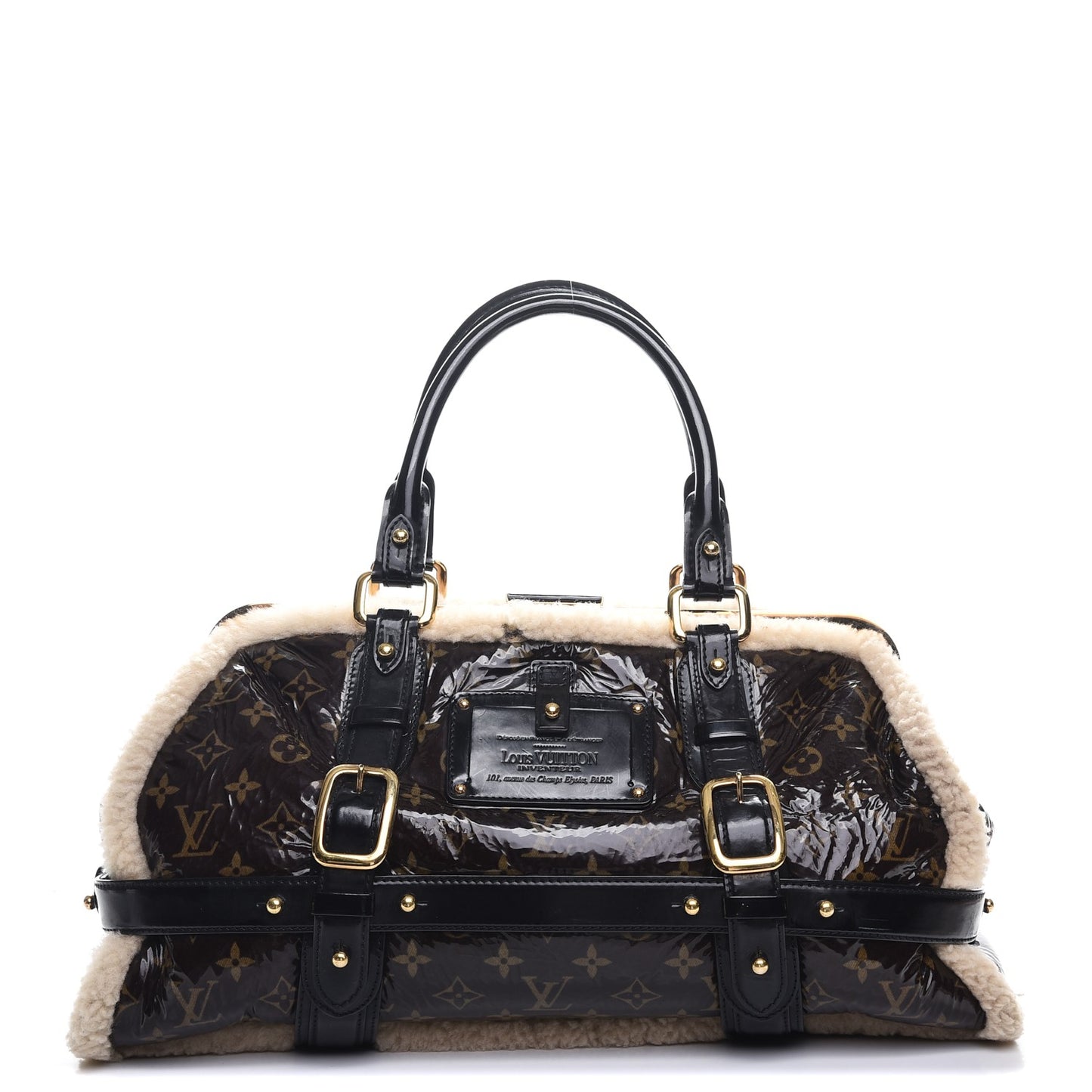 Monogram Shearling Sac Storm