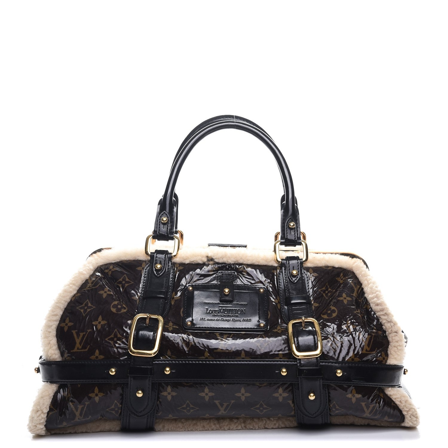 Louis Vuitton Monogram Shearling Sac Storm 1 of 9