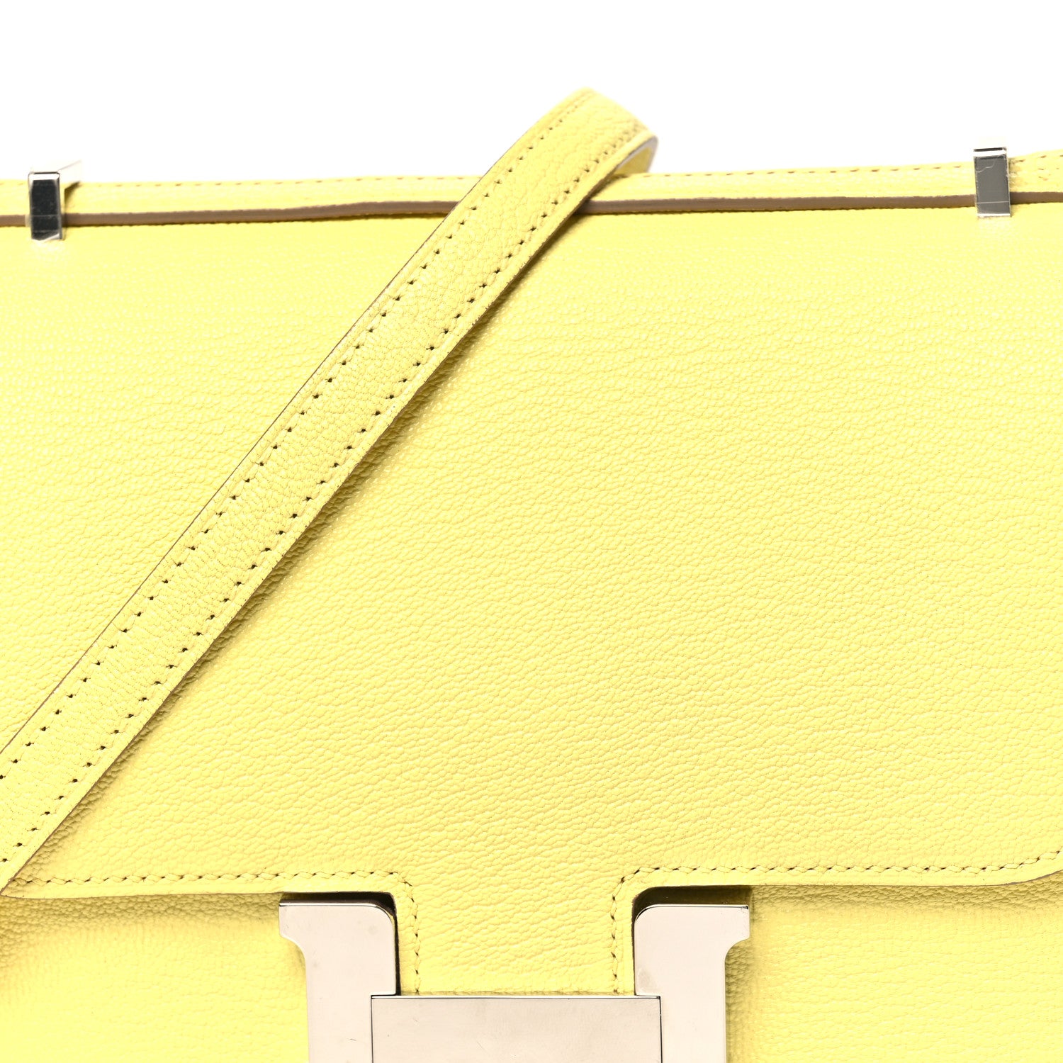 Hermes Chevre Mysore Constance 18 Limoncello 7 of 9