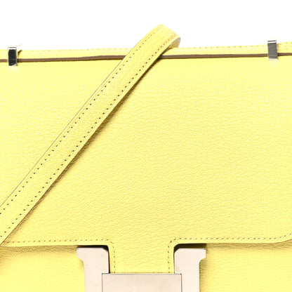 Hermes Chevre Mysore Constance 18 Limoncello 7 of 9