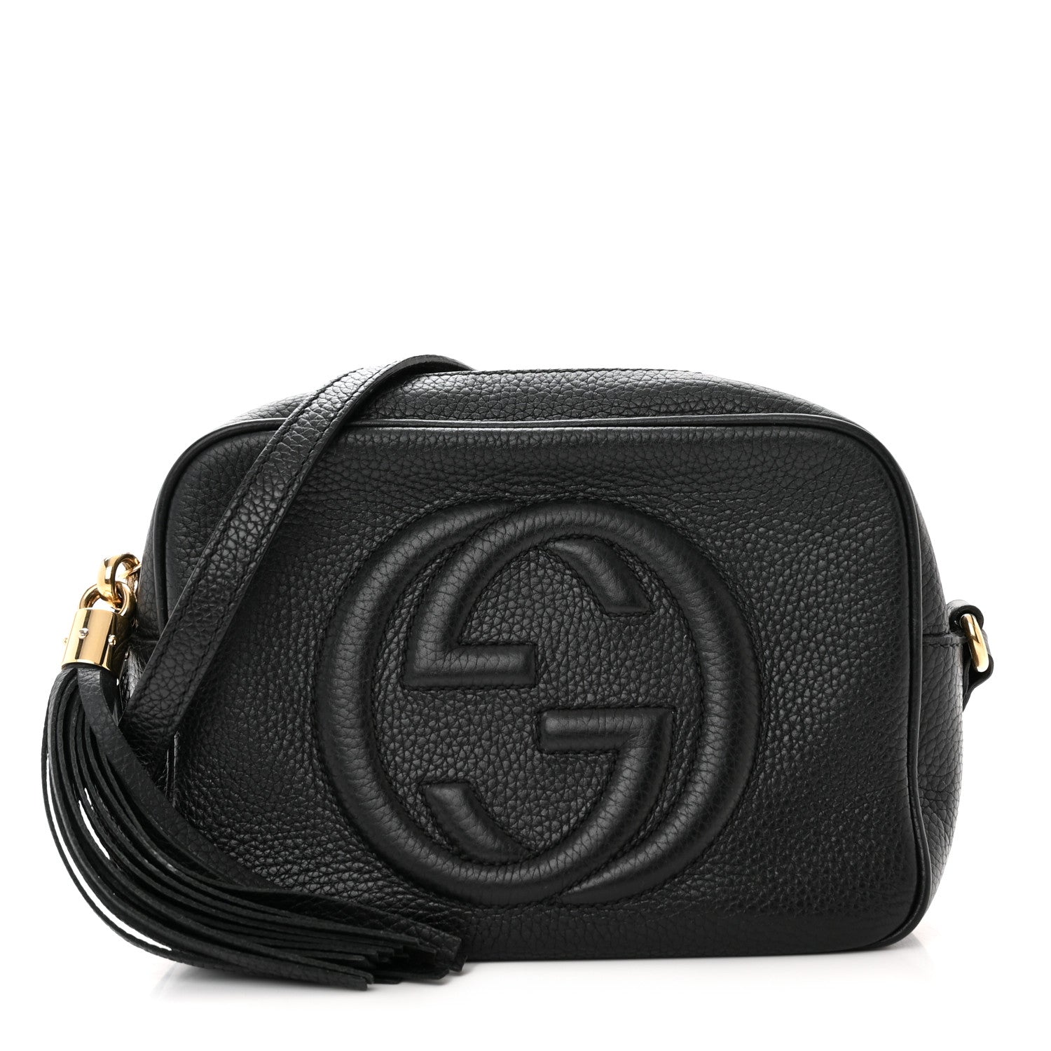 Gucci Pebbled Calfskin Small Soho Disco Bag Black 1 of 12