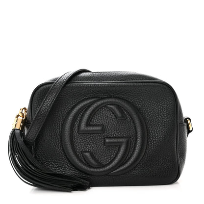 Gucci Pebbled Calfskin Small Soho Disco Bag Black 1 of 12