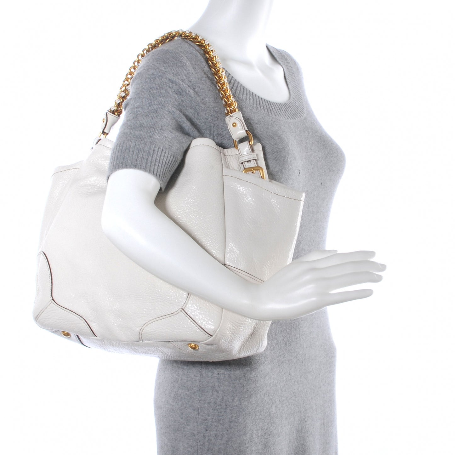 Cervo Lux Chain Shoulder Bag