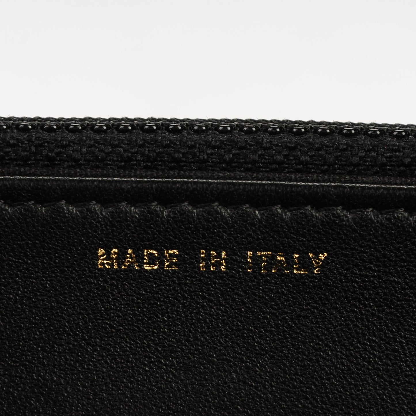 Lambskin Quilted Boy Wallet On Chain WOC Black