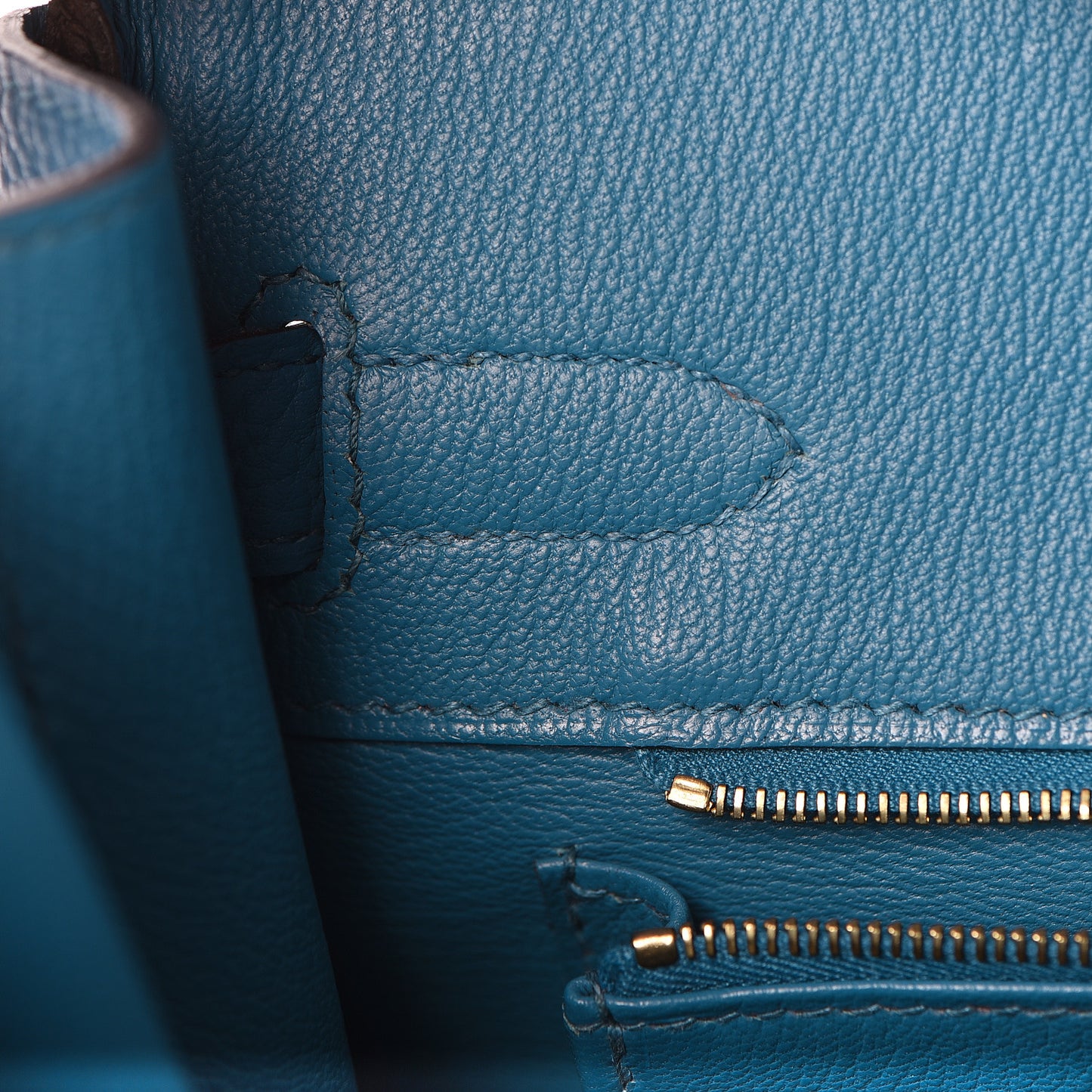 Togo Birkin 30 Bleu De Galice