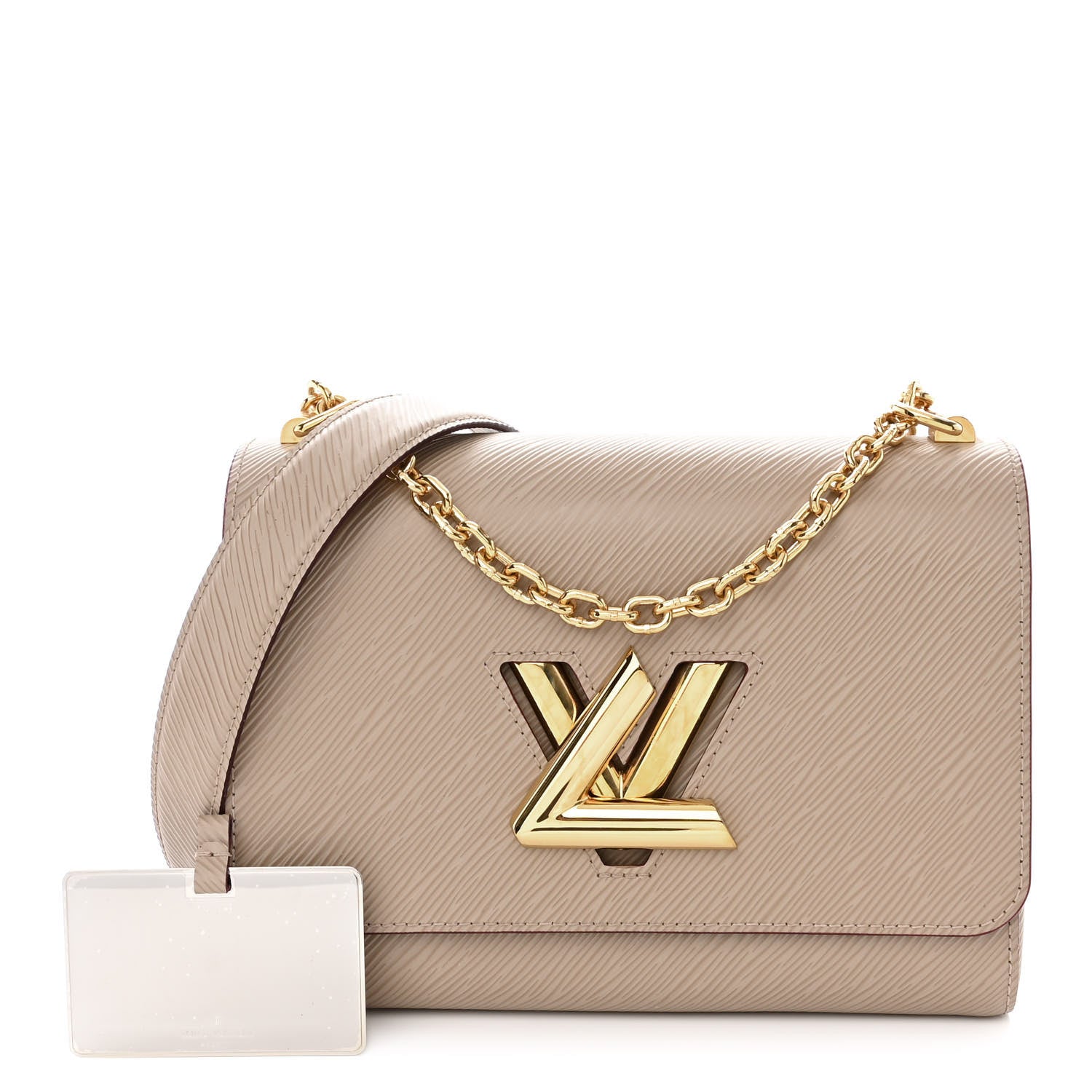 Louis Vuitton Epi Twist Shoulder Bag MM Galet 1 of 11