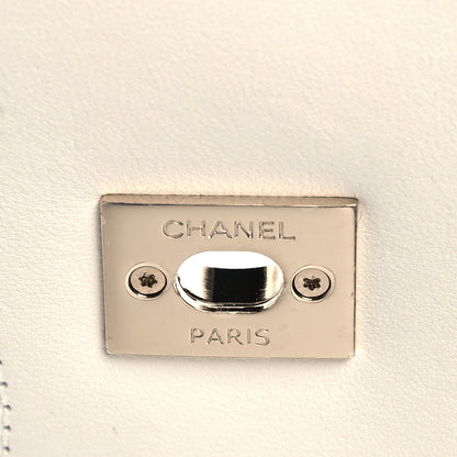 Chanel Lambskin Quilted Small Trendy CC Dual Handle Flap Bag White 5 of 11