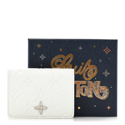 Louis Vuitton Empreinte Monogram LV Ski Business Card Holder Snow 7 of 7
