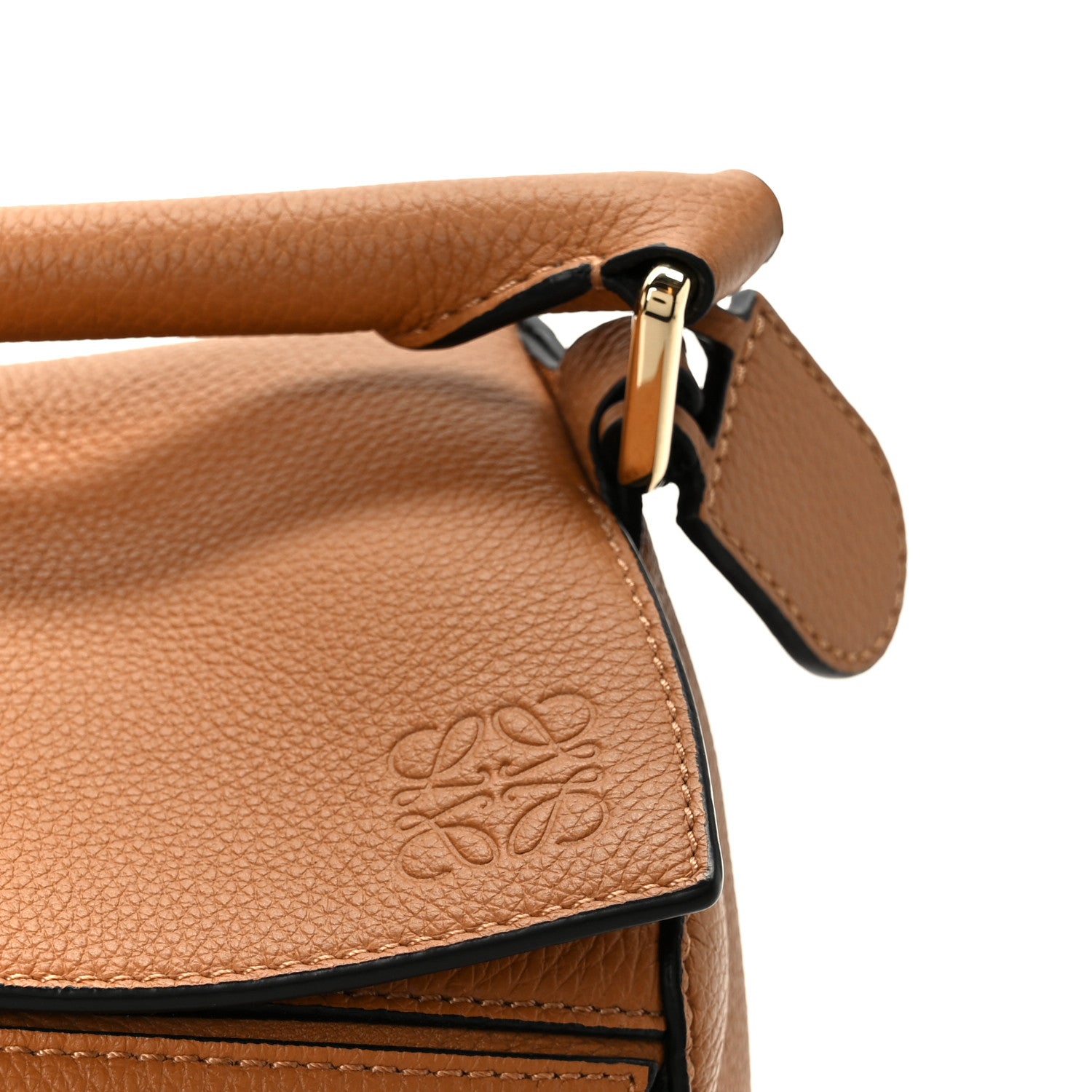 Loewe Calfskin Medium Puzzle Bag Tan 8 of 11