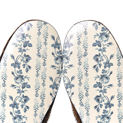 Gucci Velvet GG Monogram Crystal Womens Slippers 38 Brown Vintage Cocoa 8 of 9