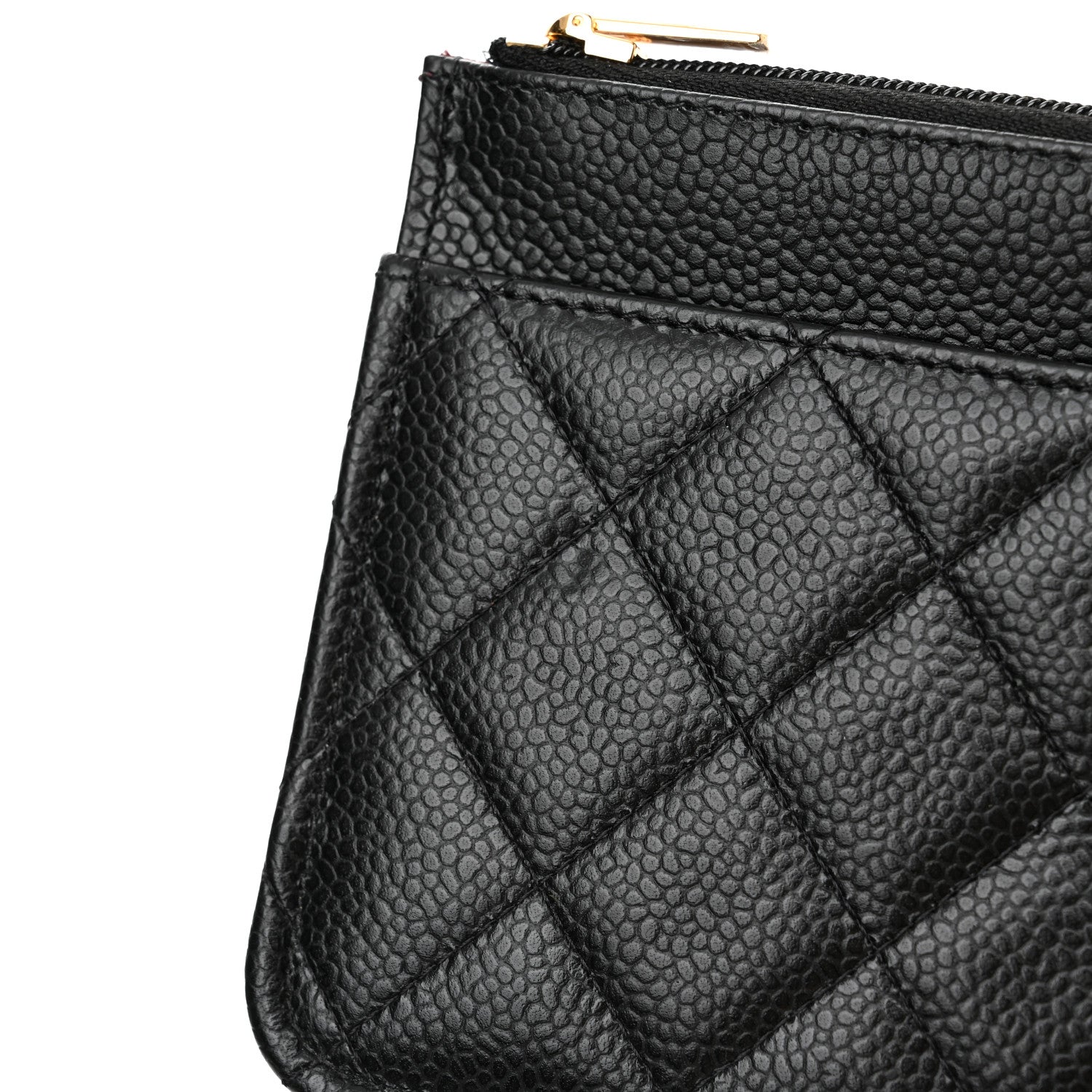 Chanel Caviar Quilted Wallet on Chain WOC Black 12 of 13