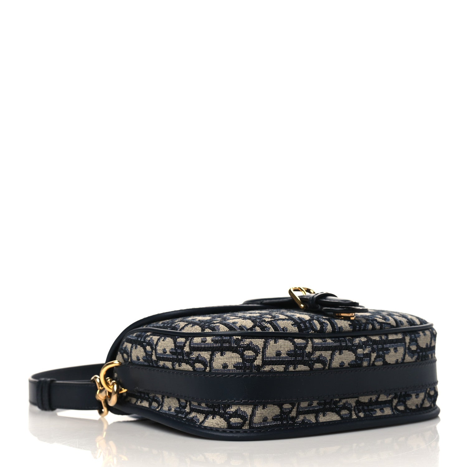 Christian Dior Oblique Medium Bobby Flap Blue 4 of 9