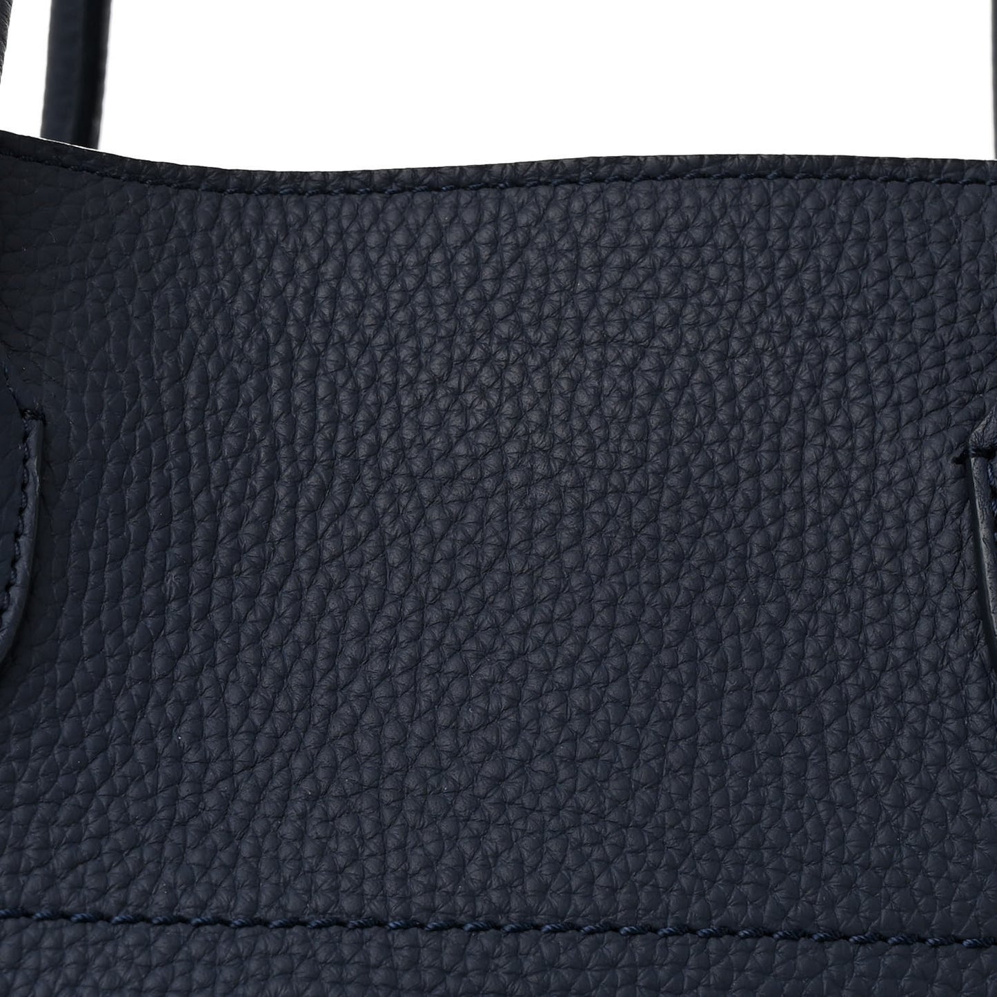 Grained Calfskin Soft Margaux 17 Indigo