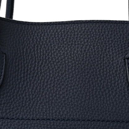 The Row Grained Calfskin Soft Margaux 17 Indigo 7 of 9