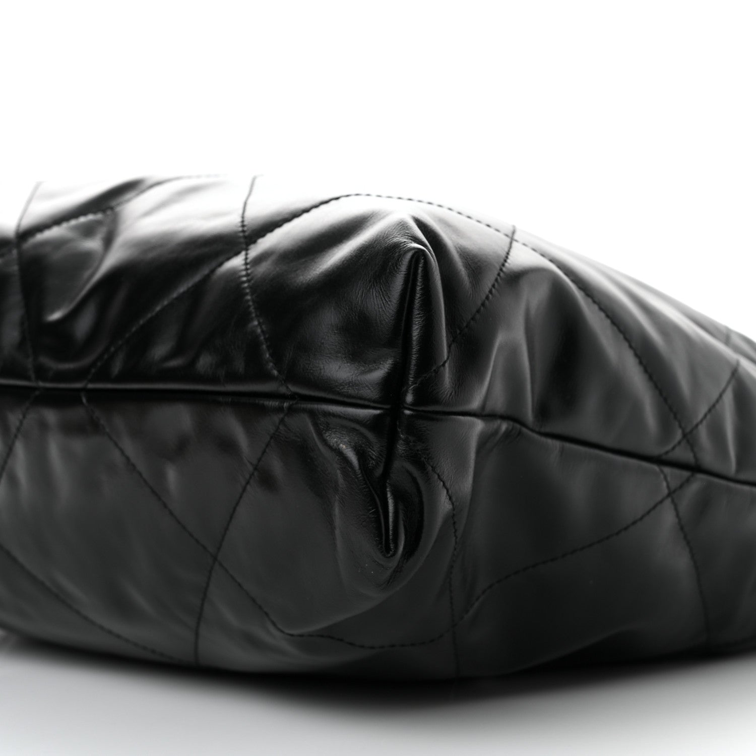 Chanel Shiny Calfskin Quilted Chanel 22 Black 11 of 11