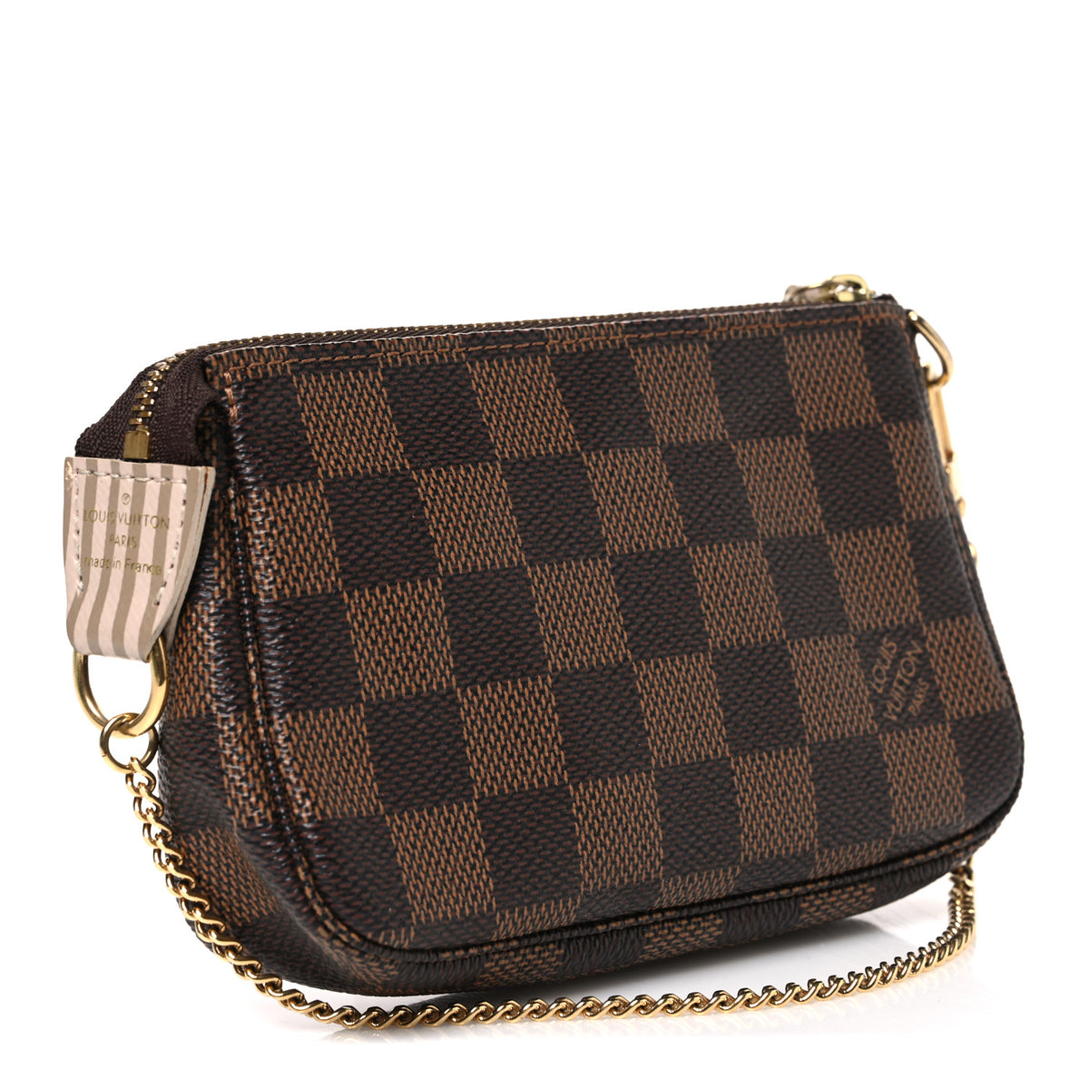 Louis Vuitton Damier Ebene Trunks and Locks Mini Pochette Accessories 3 of 7