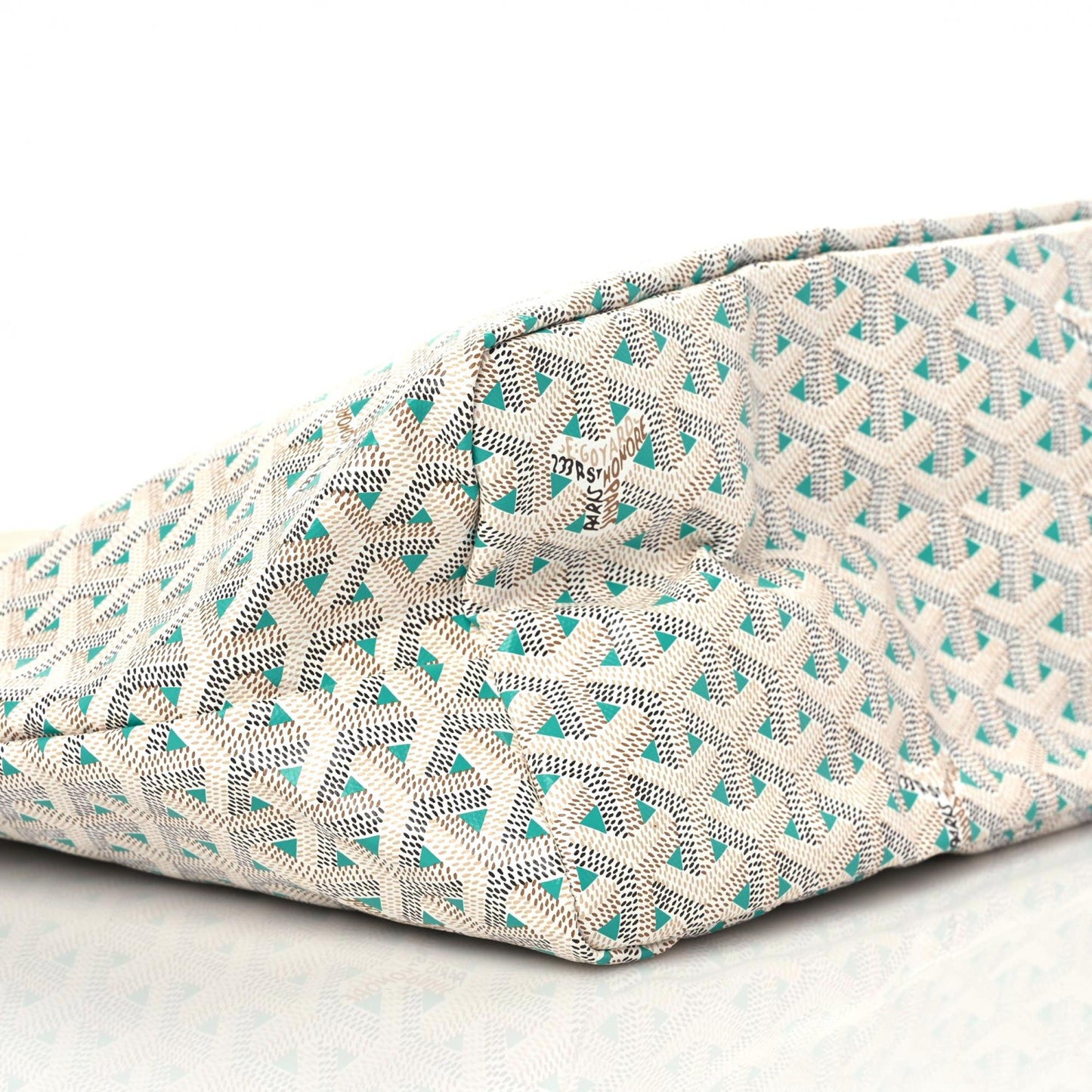 Goyardine Saint Louis Claire Voie PM White Opaline