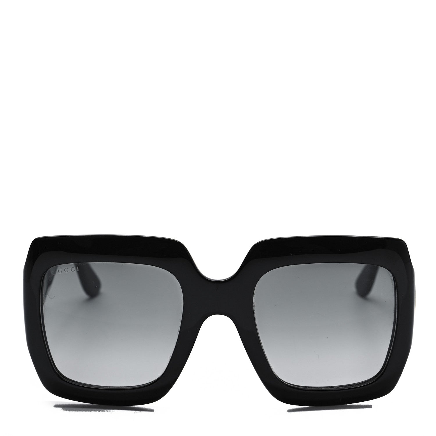 Gucci Acetate Square Frame Sunglasses GG0053S Black 2 of 6