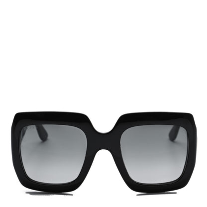 Gucci Acetate Square Frame Sunglasses GG0053S Black 2 of 6