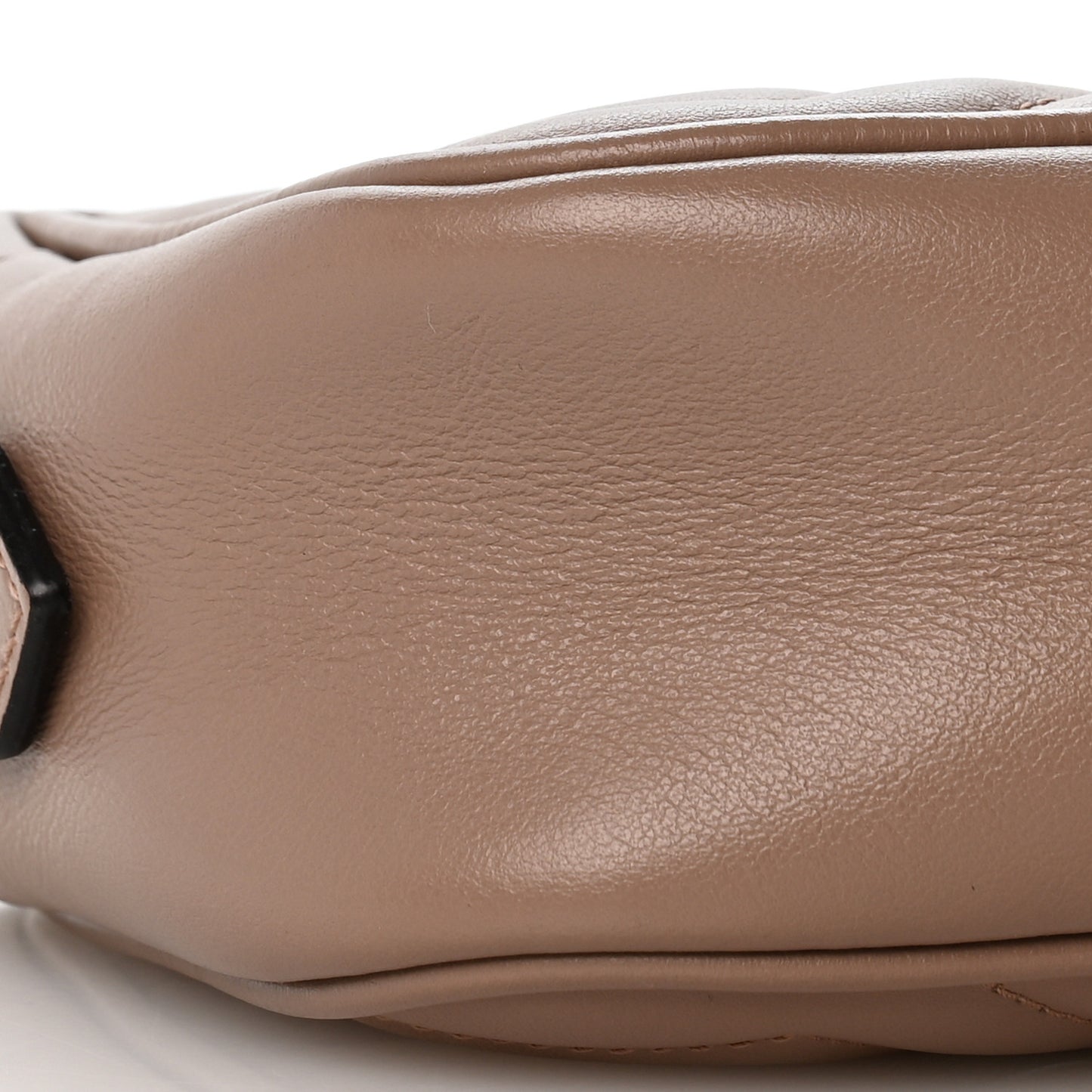 Calfskin Matelasse Mini GG Marmont Chain Shoulder Bag Porcelain Rose