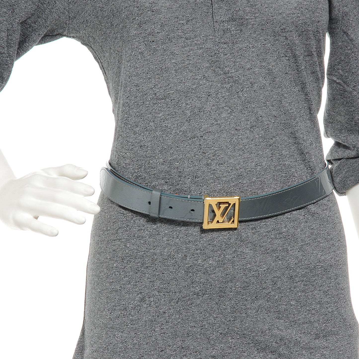 Vernis LV Frame Belt 80 32 Givre