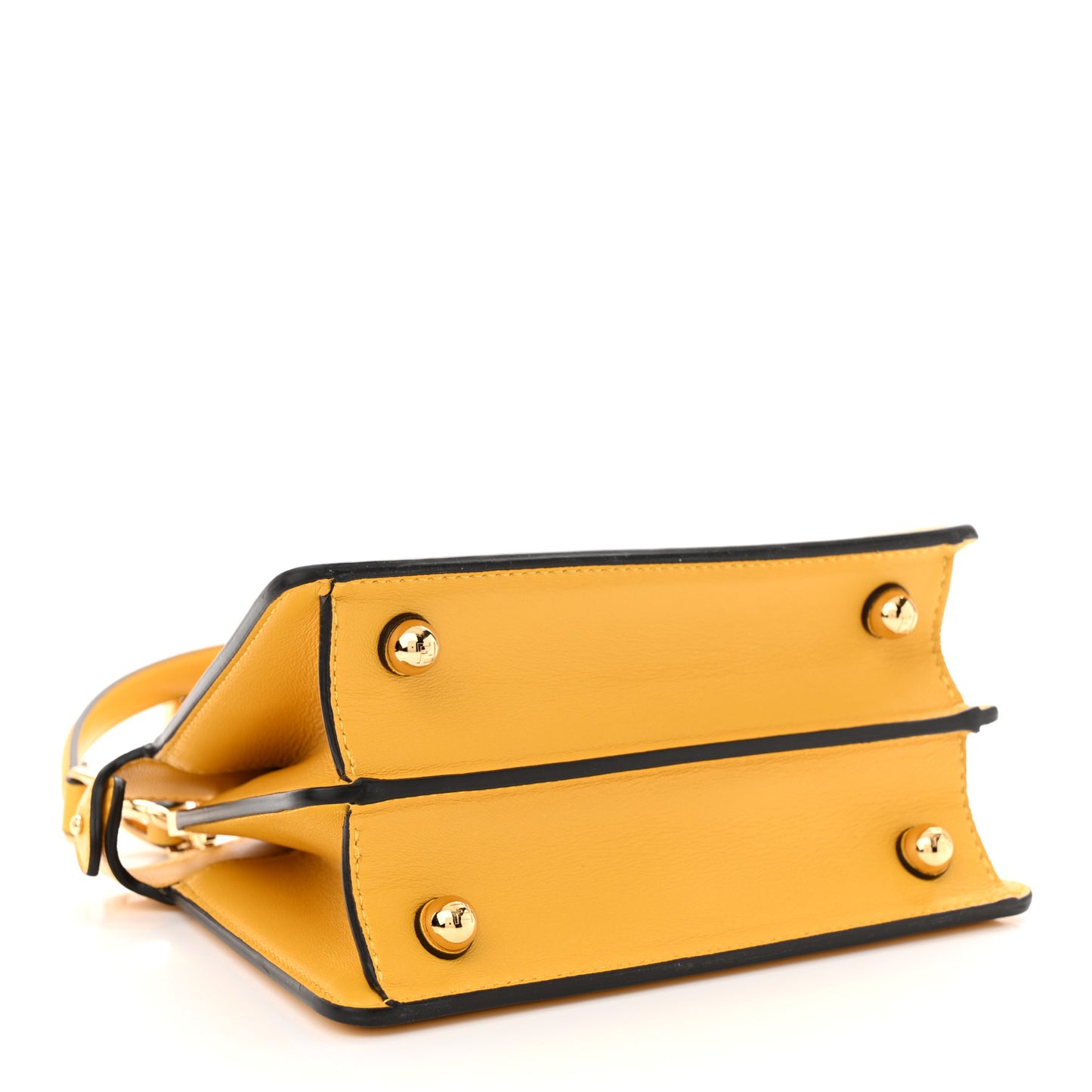 Shiny Nappa Petite Peekaboo I SEE U Satchel Mimosa