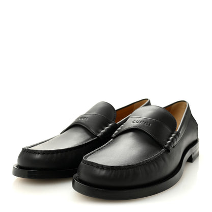 Gucci Calfskin Miro Soft Womens Mocassin Loafers 39 Black 3 of 9