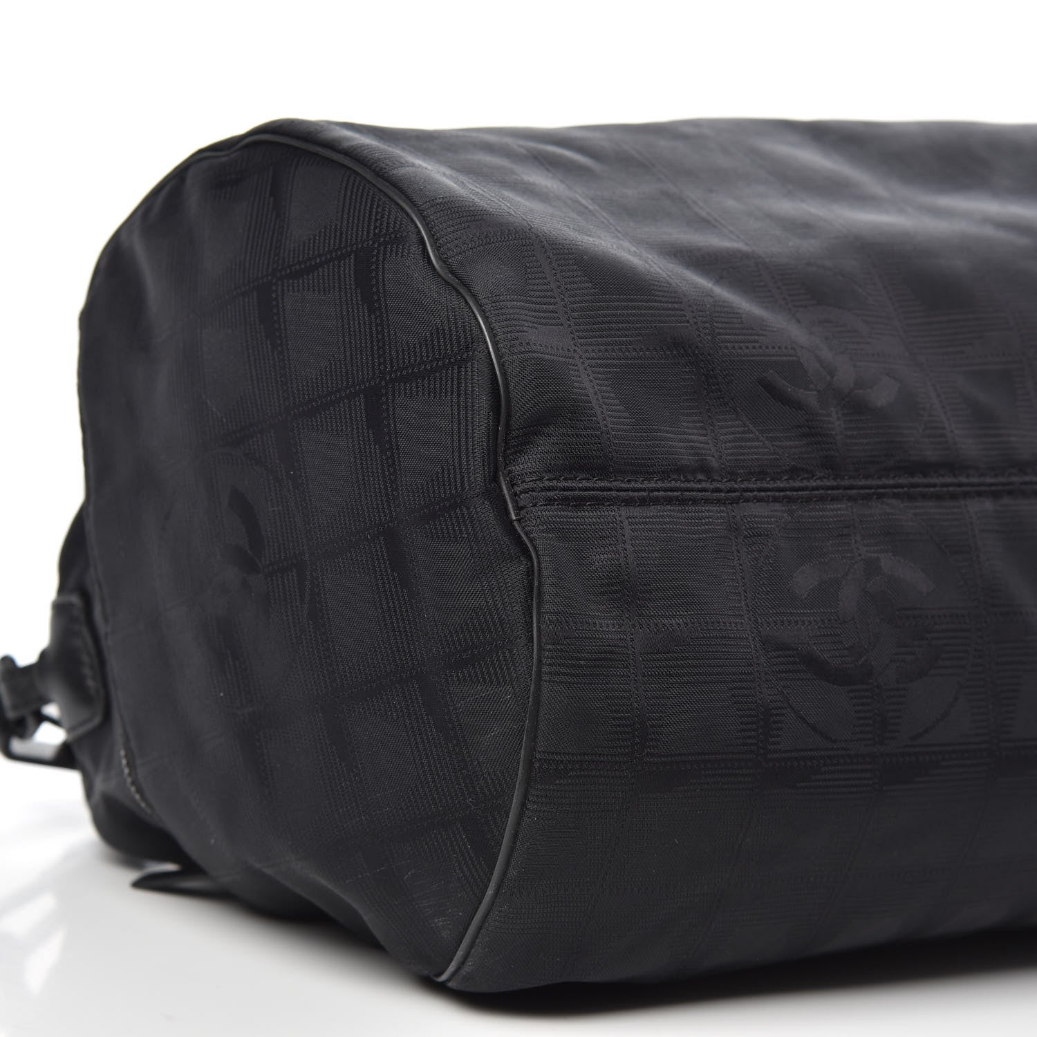 Chanel Nylon Travel Duffle Black 8 of 10