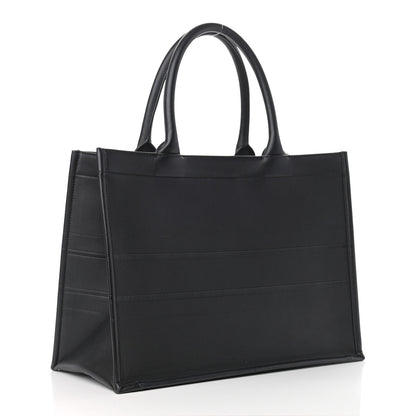 Christian Dior Calfskin Embossed Medium Book Tote Black 2 of 9