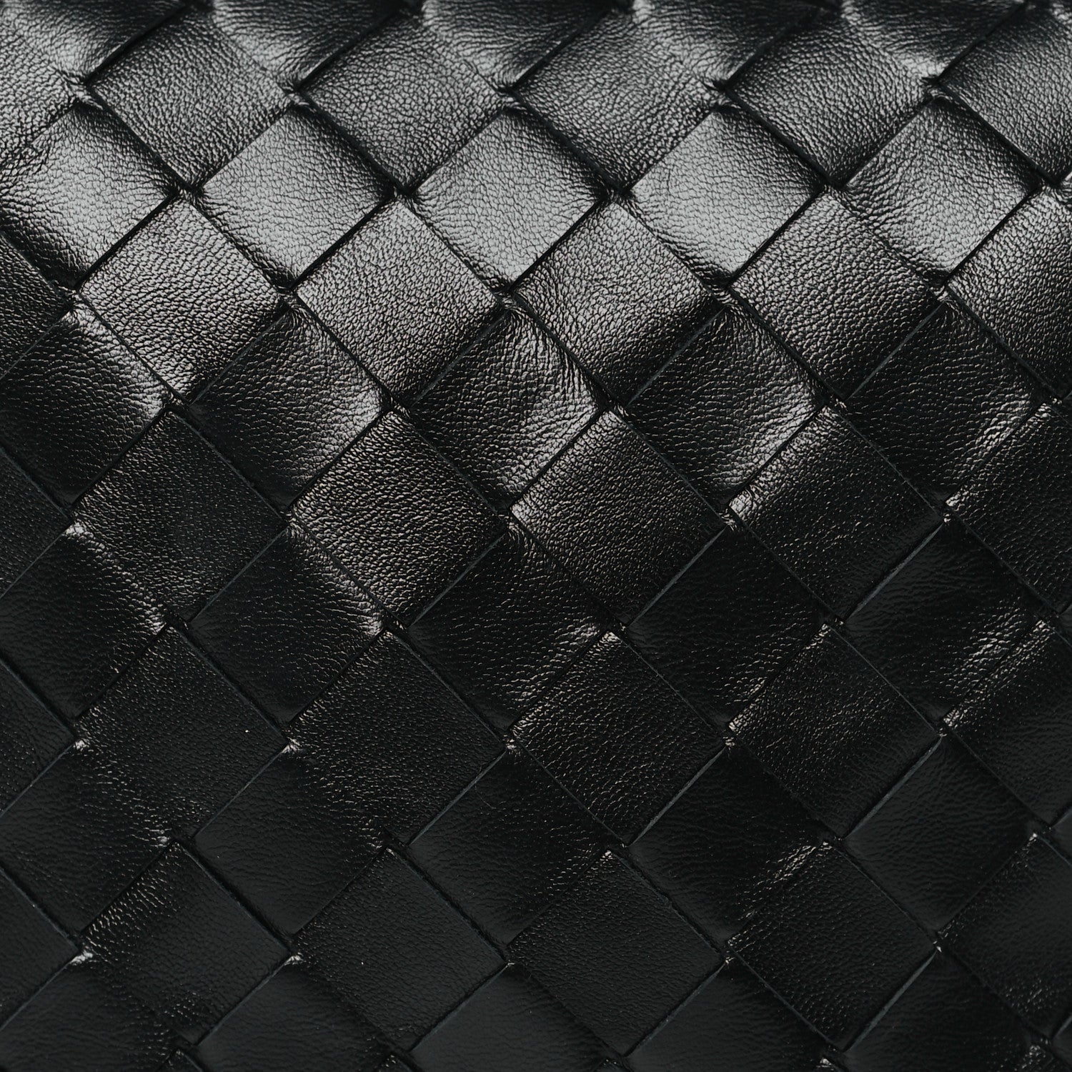 Bottega Veneta Calfskin Nappa Intrecciato Mini Wallace Black 7 of 9