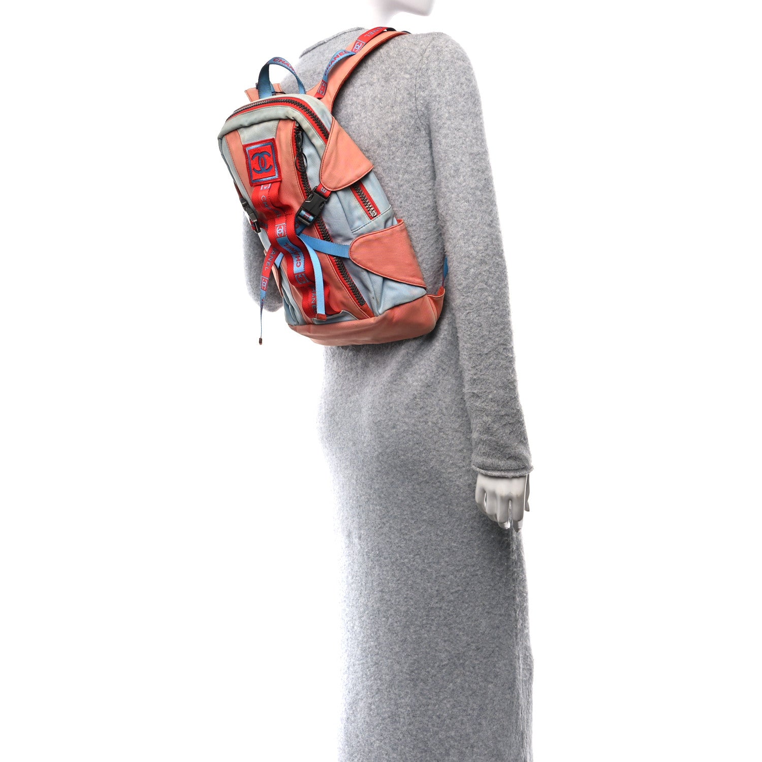 Chanel Nylon Sports Backpack Multicolor 3 of 14