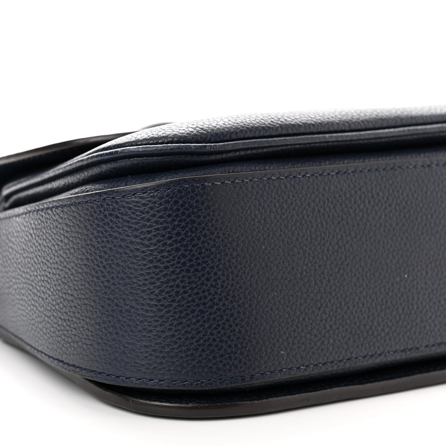 Grained Calfskin Vivienne NM Blue Marine