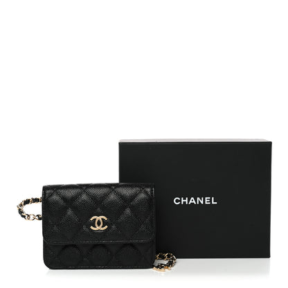 Chanel Caviar Quilted Bow Belt Bag Black 12 of 12
