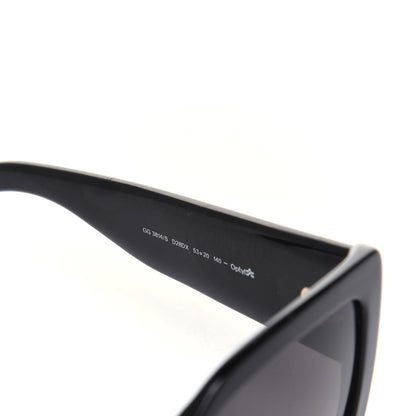 Gucci Acetate Square Frame Sunglasses GG 3814S Black 5 of 7