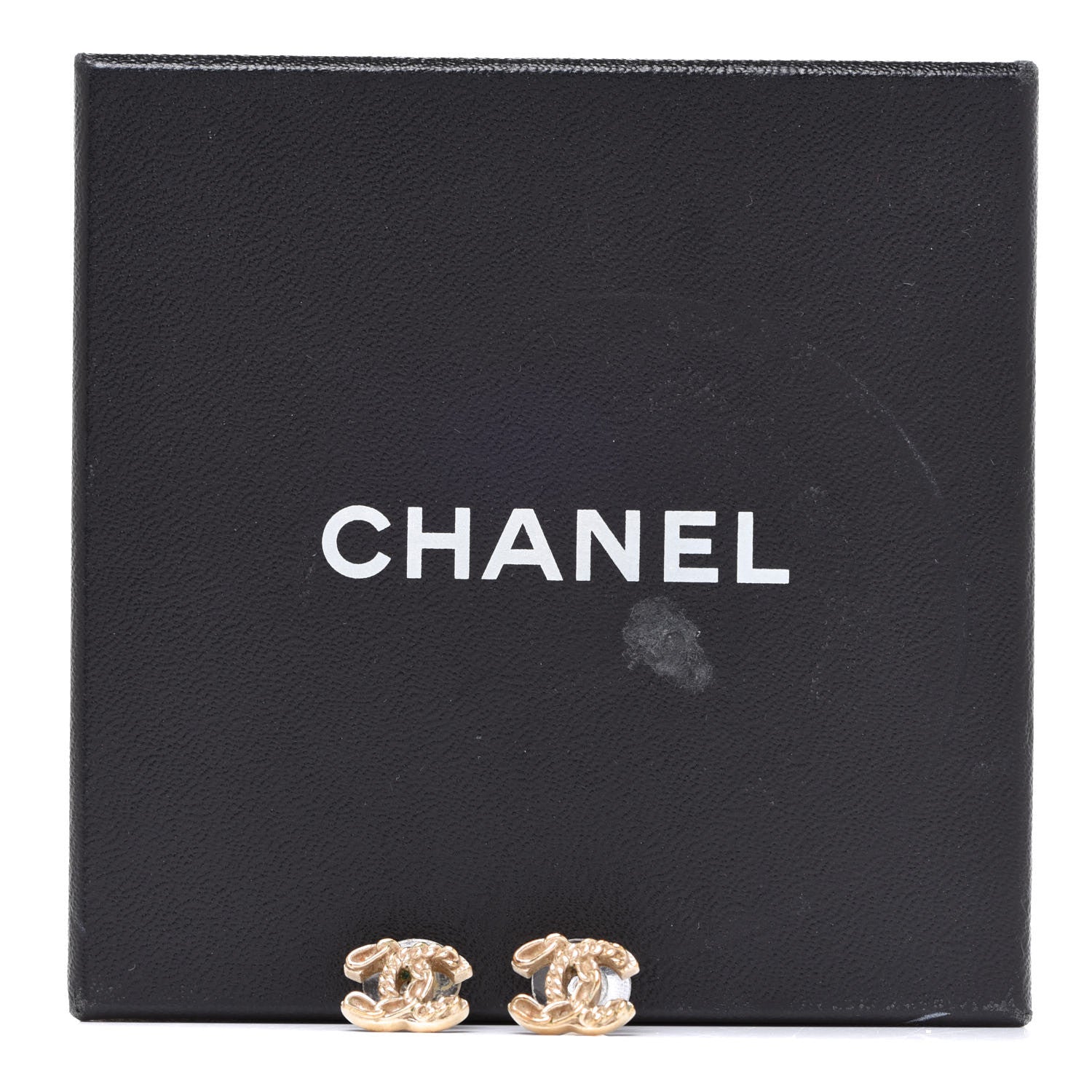 Chanel CC Chain Earrings Gold 6 of 6
