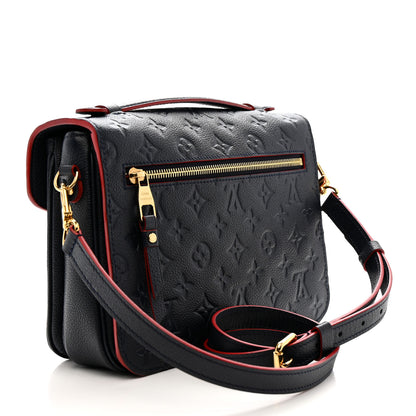 Louis Vuitton Empreinte Pochette Metis Marine Rouge 3 of 10