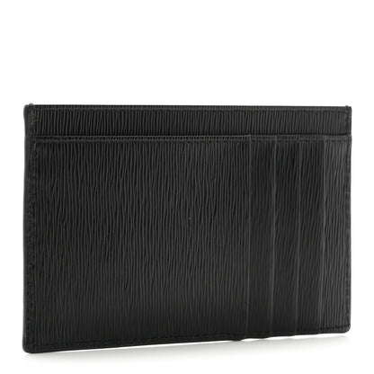 Prada Vitello Move Triangle Logo Card Case Black 3 of 8