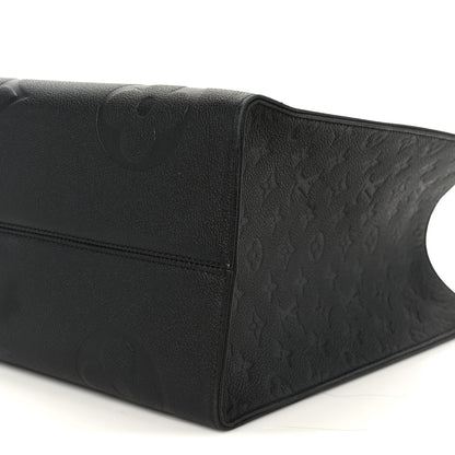 Louis Vuitton Empreinte Monogram Giant Onthego GM Black 9 of 9
