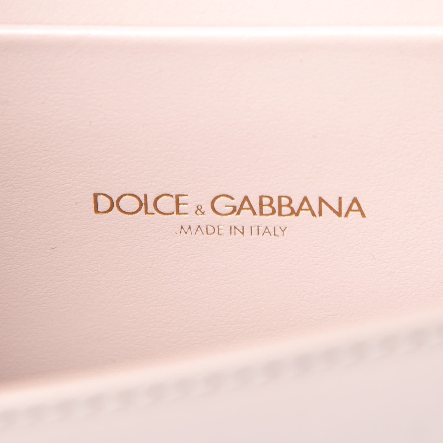 Dolce & Gabbana Agnello Vitello Devotion Belt Bag 85 34 Rosa Laminato 8 of 9