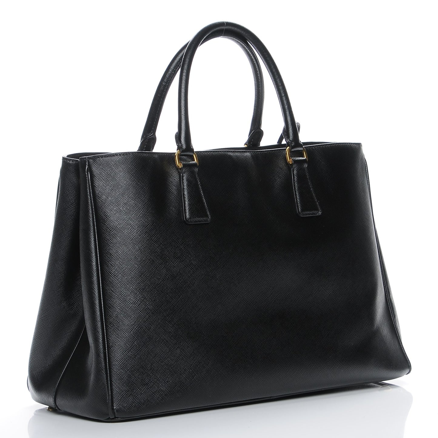 Saffiano Lux Large Tote Nero Black