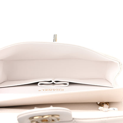 Chanel Caviar Quilted Small Double Flap White 5 of 11